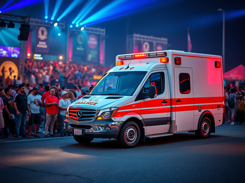 Importancia de las Ambulancias en los Eventos: Garantizando la Seguridad de los&nbsp;Asistentes